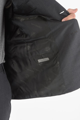 Abito LEADER in Motivo Windowpane con Revers Classico
