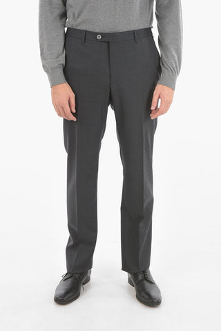 Abito LEADER in Motivo Windowpane con Revers Classico