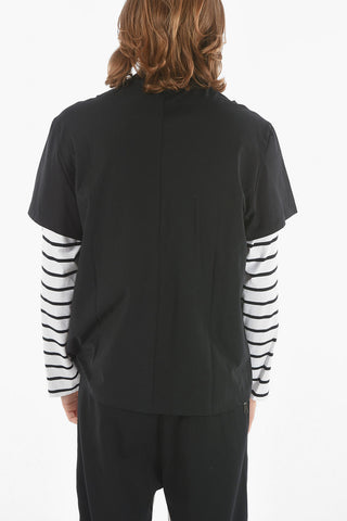 FELIX THE CAT X NEIL BARRETT Skater Long-sleeved D.J FELIX T-shirt with Print