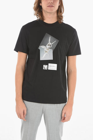 THE STATE HERMITAGE MUSEUM Jersey CUPID & PSYCHE Crewneck T-shirt with Print