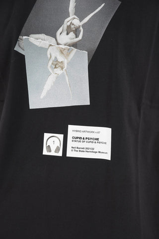THE STATE HERMITAGE MUSEUM Jersey CUPID & PSYCHE Crewneck T-shirt with Print