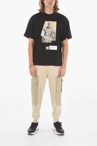 THE STATE HERMITAGE MUSEUM Crewneck TORSO OF HERCULES T-shirt with Print