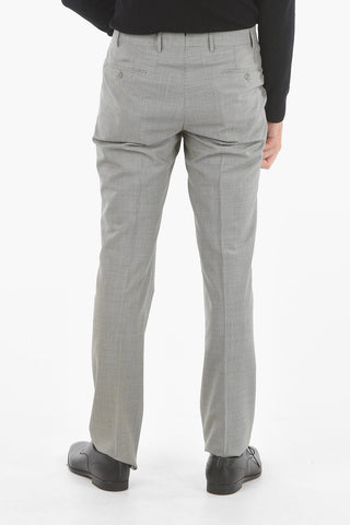 Single Breasted Lined LEADER Houndstooth Virgin Wool Suit
