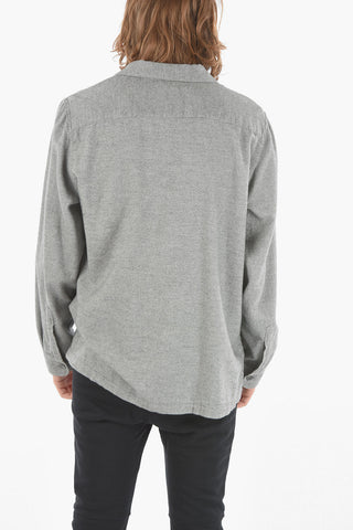 Cotton Long Sleeved Shirt With Breast Pockets