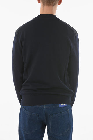 ZZEGNA Windbreaker with Knitted Details