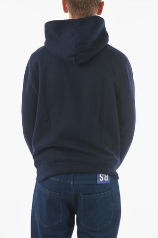 Fleeced Cotton M CLASSICS Hooded Sweatshirt with Logo Embroidery
