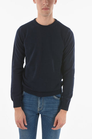 Crew Neck Wool and Cashmere Sweater