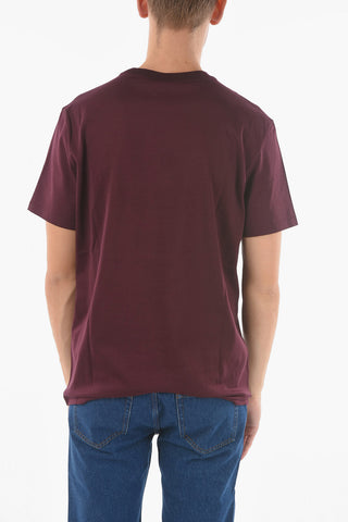 LEV KHESIN X BERLUTI Crewneck T-shirt with Degradé Embossed Print