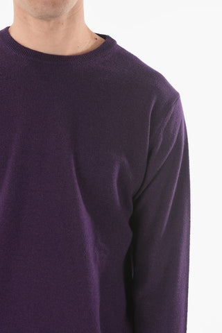 Maglia Girocollo in Misto Cashmere