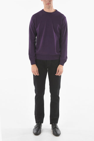 Maglia Girocollo in Misto Cashmere