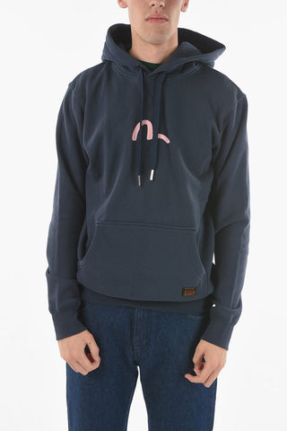 Hooded Sweatshirt with SEAGULL Logo Print