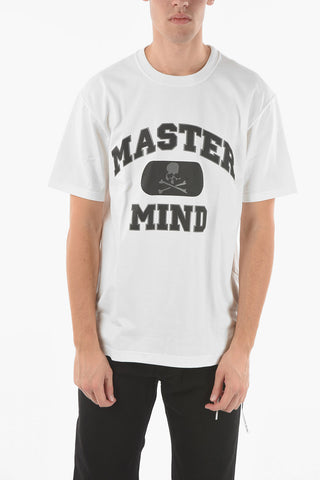 Crewneck T-shirt with Logo Print