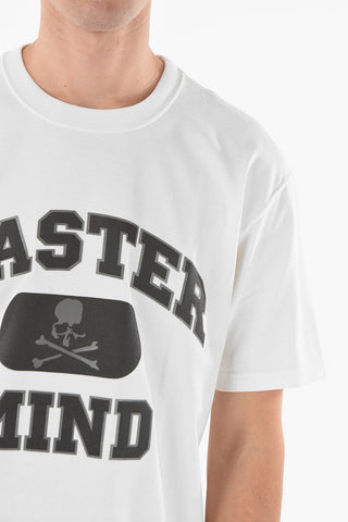 Crewneck T-shirt with Logo Print