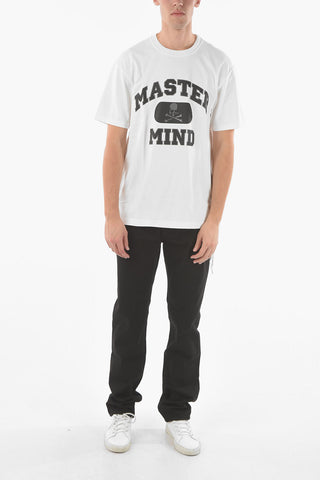 Crewneck T-shirt with Logo Print