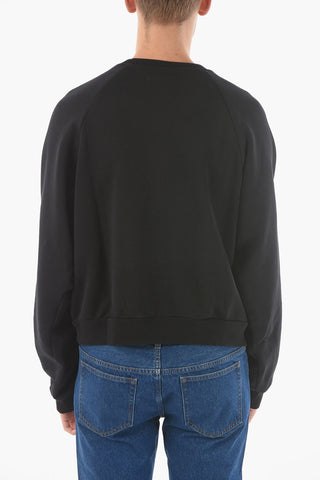 Crew-neck DREAMS SO WET Sweatshirt with Contrasting Print