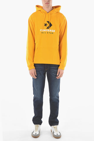 ALL STAR Cotton Hooded Sweatshirt with Maxi Patch Pocket