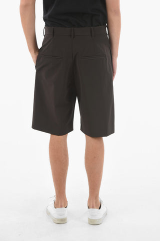 5 Pocket Hidden Fastening Stretch Nylon Shorts