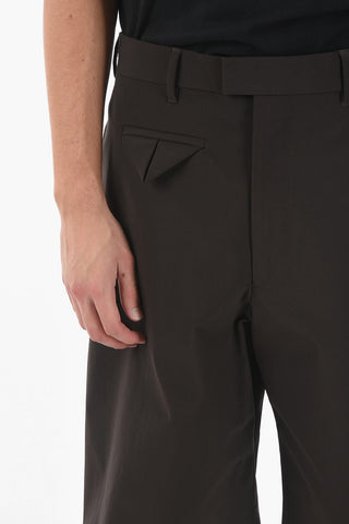 5 Pocket Hidden Fastening Stretch Nylon Shorts