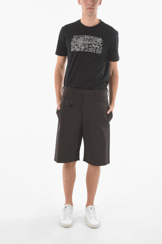 5 Pocket Hidden Fastening Stretch Nylon Shorts