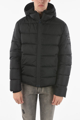 Down Jacket with Double-zip Fastening