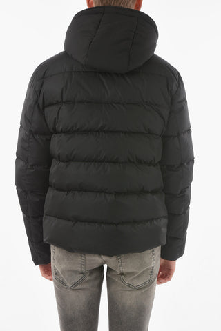 Down Jacket with Double-zip Fastening