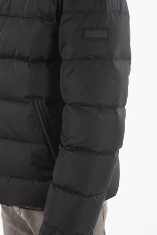 Down Jacket with Double-zip Fastening