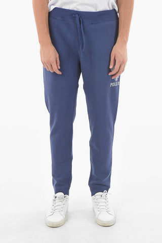 Baumwollfleece-Joggerhose GREENWICH mit Logodruck