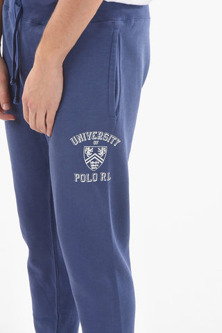 Baumwollfleece-Joggerhose GREENWICH mit Logodruck