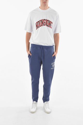 Baumwollfleece-Joggerhose GREENWICH mit Logodruck
