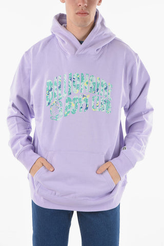 Hooded ARCH LOGO Sweatshirt with Logo Print