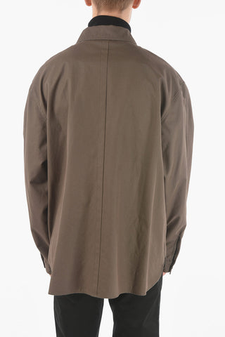 Multipocketed UTILITARIAN Cotton Overshirt