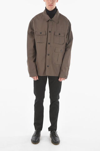 Multipocketed UTILITARIAN Cotton Overshirt