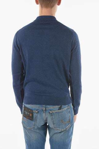 Polo Neck Virgin Wool Sweater