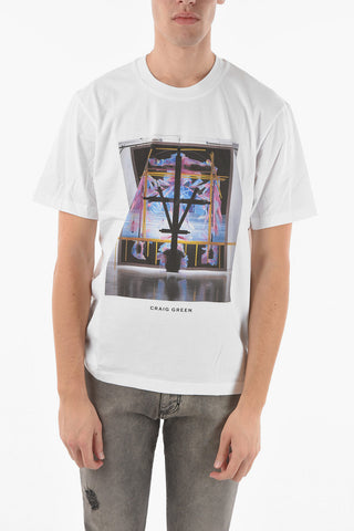 Front Printed Crew-neck CAMPAIGN T-shirt