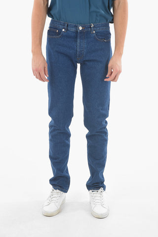 Mid-wash NEW STANDARD Straight-leg Jeans 16cm
