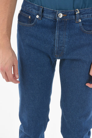 Mid-wash NEW STANDARD Straight-leg Jeans 16cm