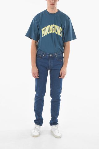 Mid-wash NEW STANDARD Straight-leg Jeans 16cm