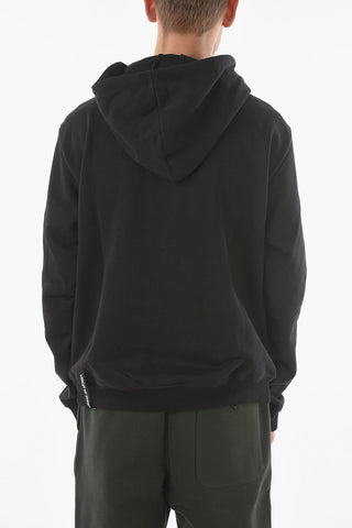 Printed PURPLE RIDES Hooded Sweatshirt