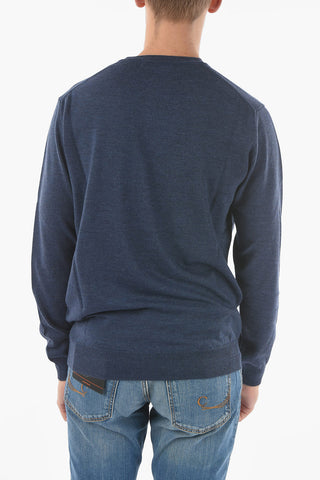 Maglia Girocollo in Lana Vergine