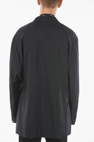 Tech fabric Oversized Blazer