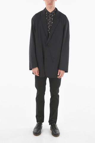 Tech fabric Oversized Blazer