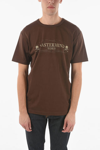 T-shirt girocollo con Stampa Logo