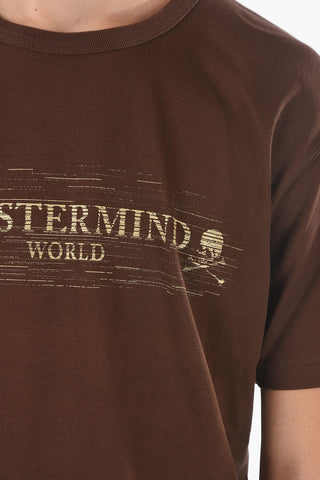 T-shirt girocollo con Stampa Logo