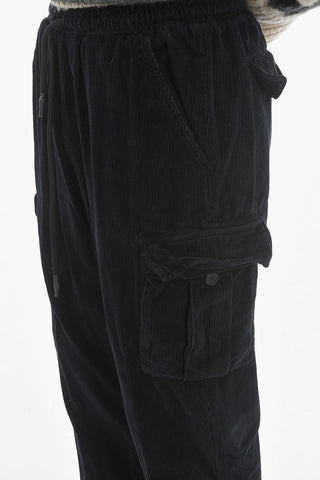 Corduroy Cargo Pant With Drawstring