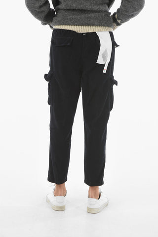 Corduroy Cargo Pant With Drawstring