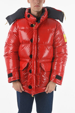 Oversized Down Parka with Removable Hood