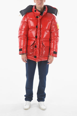 Oversized Down Parka with Removable Hood