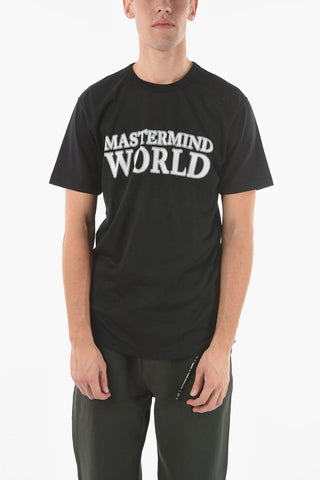 Crewneck T-shirt with Logo Print