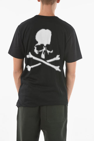 Crewneck T-shirt with Logo Print