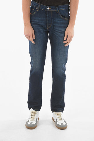 17cm Visible Stitchings 5 Pockets D- YENNOX Tapered Fit Jeans